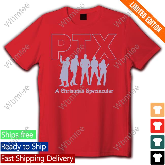 Official Pentatonix Ptx Silhouette A Christmas Spectacular Long Sleeve TShirt