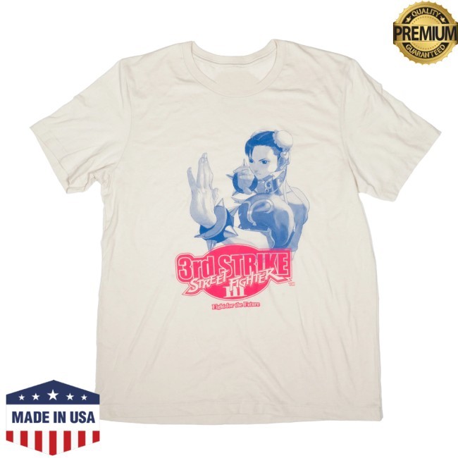 The Yetee X Street Fighter Defense Queen By Street Fighter Shirt