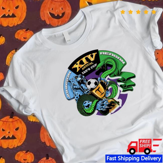 Johnson Jaguars vs Reagan XIV Annual Ian’s Cup Rattler Logo 2023 Football TShirts