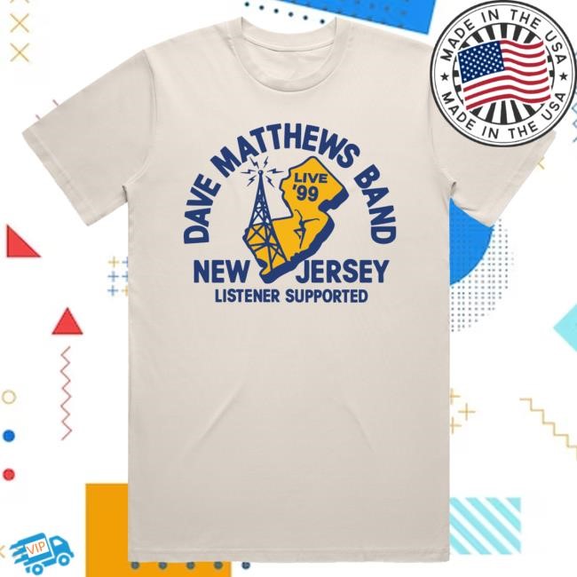 Official Dave Matthews Band Merch Store Listener Supported Tshirt Black
