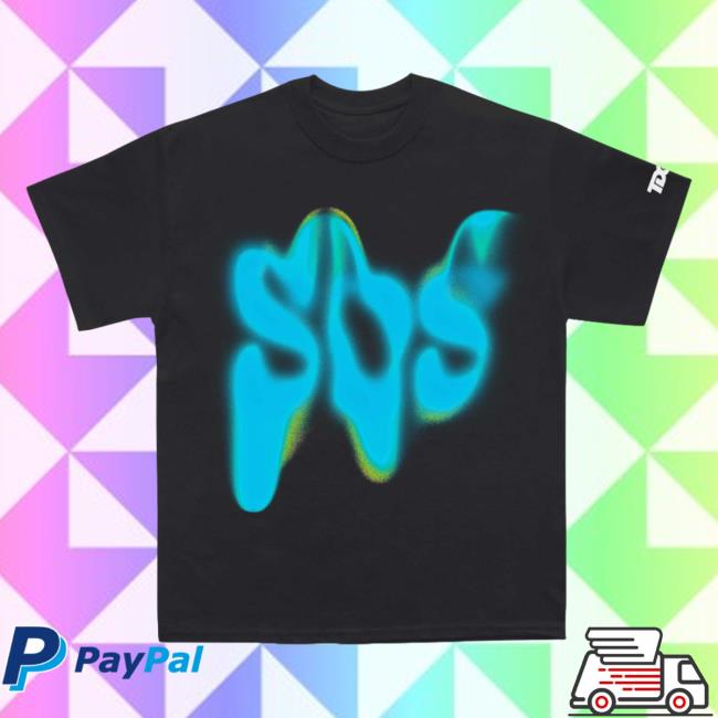 Official Top Dawg Entertainment Merch Txdxe Clothing Shop Sza Merch Sos Glow Tee Black