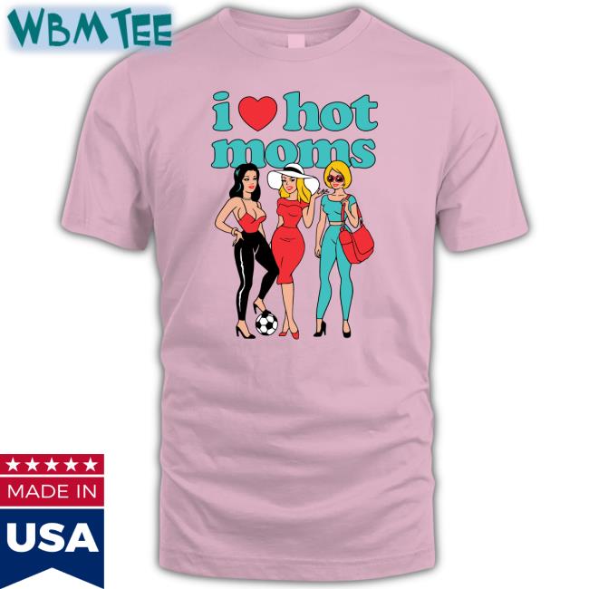 Danny Duncan Merch I Heart Hot Moms Group Sand Tee Shirt Dannyduncan69