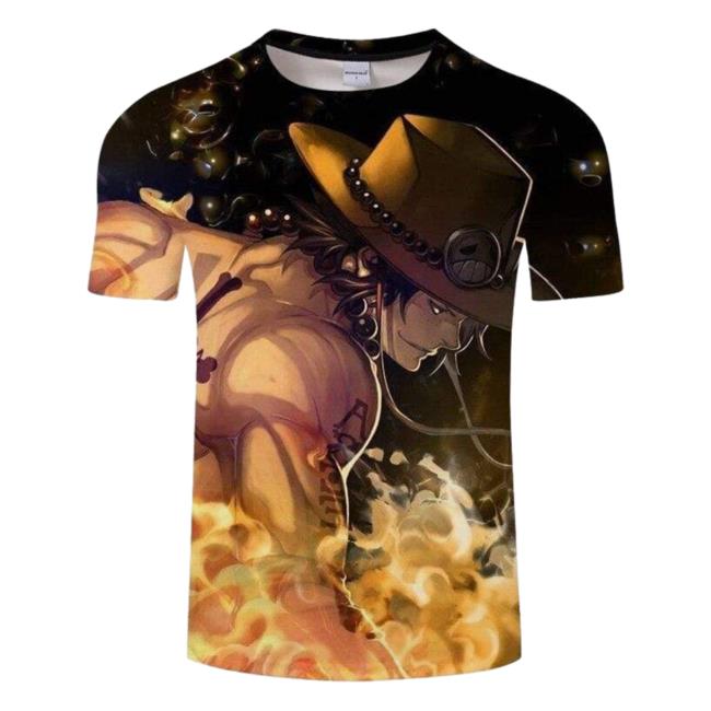 Ace Fireman One Piece Shirts