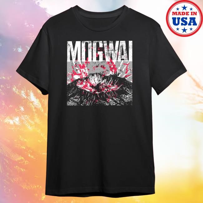 Official Mogwai The Bad Fire | Black Cover Artwork Hot Shirt
