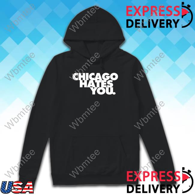 Official Andrew Barber Fake Shore Store Chicago Hates You Tee