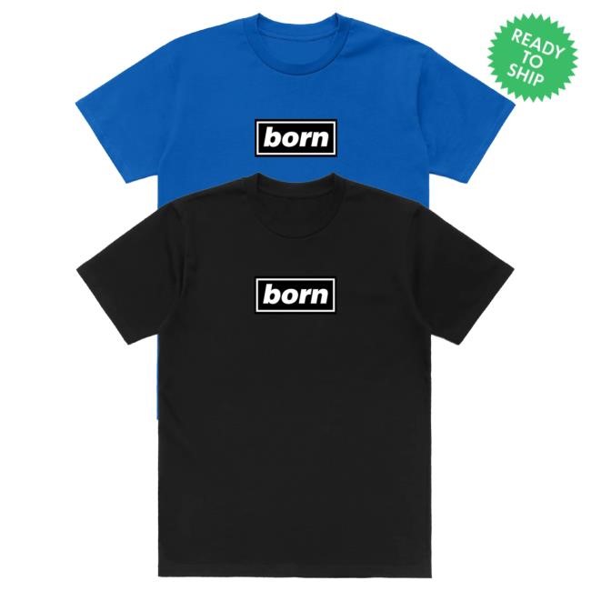 Official Born X Raised Merch Store Shop Forever Tee: Black BornxRaised