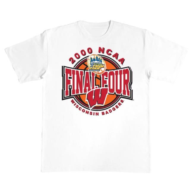 Official Slam Goods Wisconsin '00 Final Four Heavy Shirt SlamGoods