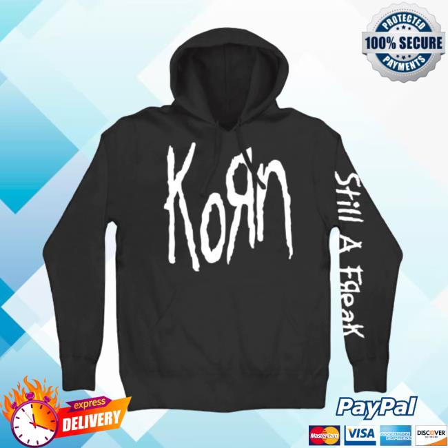 Korn Web Still A Freak Pullover Hooded Sweatshirt