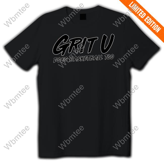 Grit U Does Basketball Too Tee Red