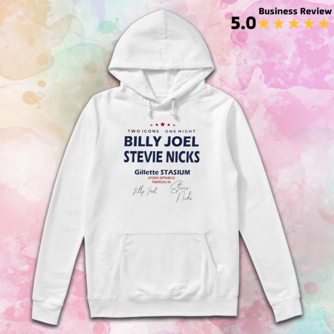 Billy Joel Stevie Nicks Billy Joel Concert Hoodie Billy Joel Stevie Nicks Billy Joel Concert Sweatshirt