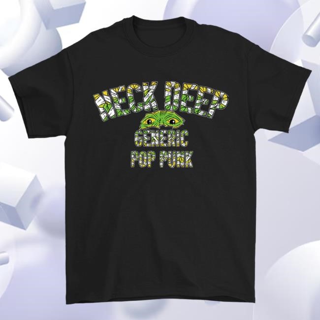 Official Neck Deep Merch Store Generic Pop Punk Halloween Hot Shirt – Black NeckDeep