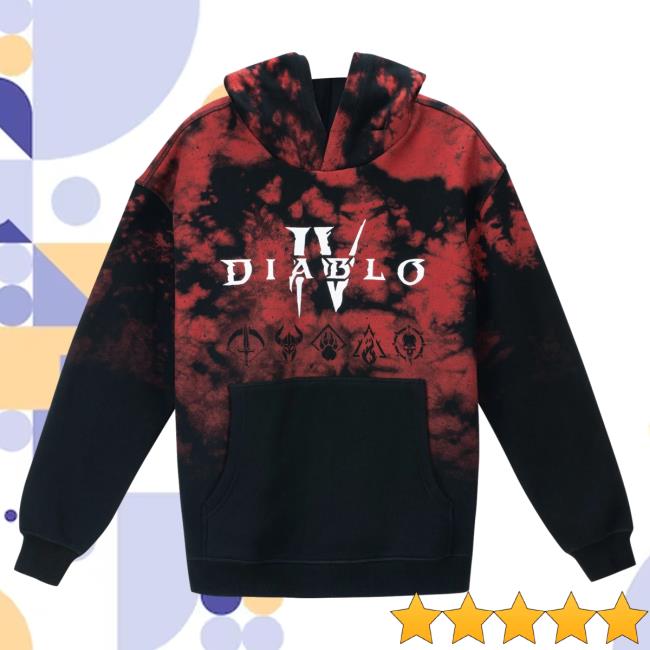 Official Blizzard Merch Store Diablo IV Tree of Whispers Attractive Hoodie