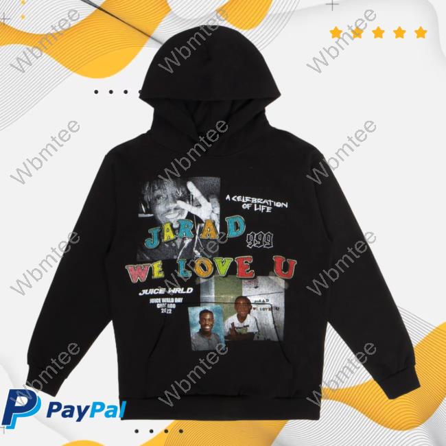 Official Juice Wrld 999Club Clothing Merch Store Shop Jarad Vip Crewneck Sweatshirt