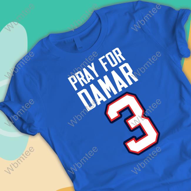 Buffalo Sabres Pray For Damar 3 Hoodie Damar Hamlin