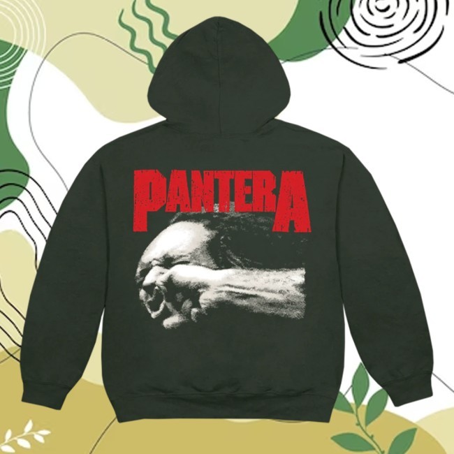 Vulgar Display Of Power Forest Green LS Hoodie Pantera