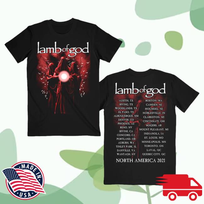 Official Lamb Of God Merch Store Black Ritual Tour Tee