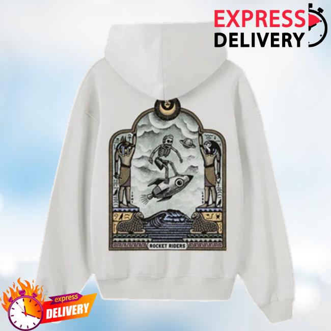 Indómita Camiseta Rocket Rider T-Shirt Official Indómita Merch Camiseta Rocket Rider Hoodie