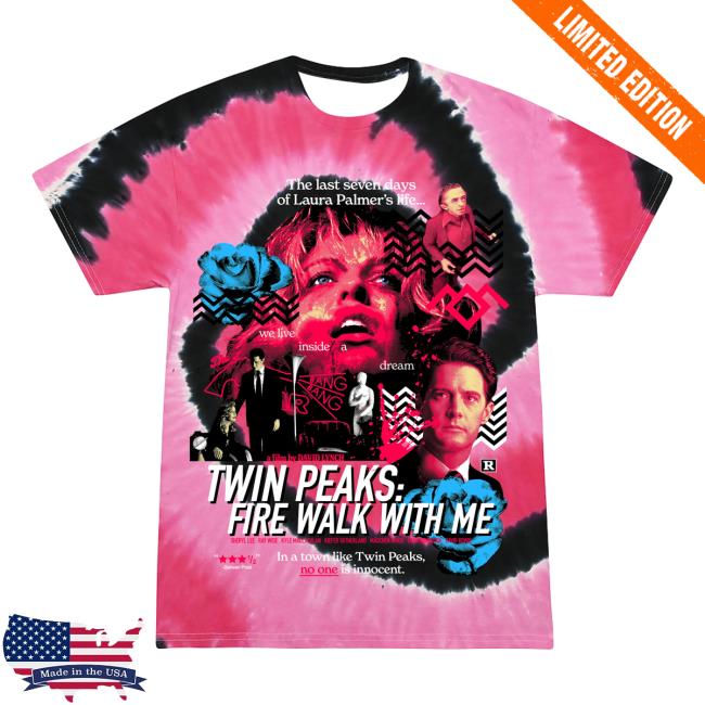 Twin Peaks: Fire Walk With Me Unlimited Tiedye New T-Shirt
