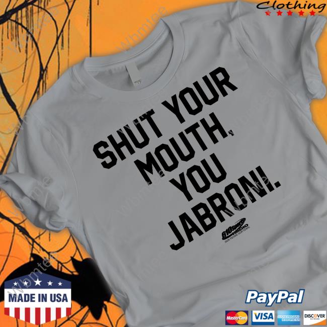 Raygun Custom Merch Travis Kelce Shut Your Mouth You Jabroni T Shirts