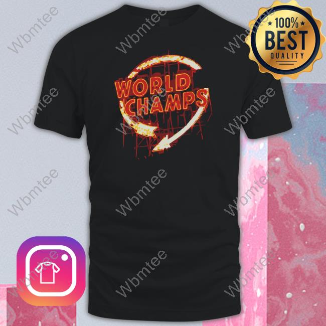 Official World Champs Tee Braiden Turner