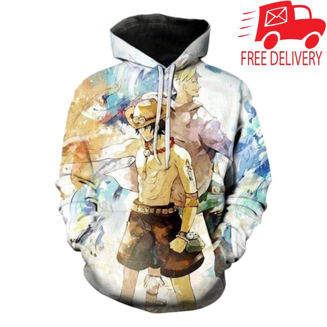 Official Ace and Marco One Piece Hoodie