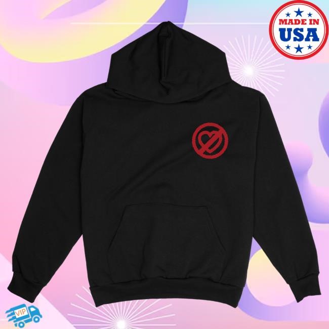 Official Fuerza Regida Merch Store Stone - Hooded Sweatshirt Dont Fall In Love Merch