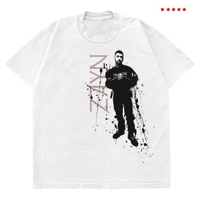 Official Zayn Merch Store Shop Zayn Splatter Tshirt Inzayn