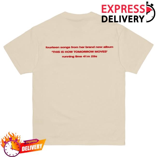 Official Beabadoobee Merch Beabadoobee This Is How Tomorrow Moves Album Shirt 2024