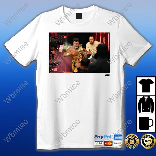 Aew All Elite Wrestling MJF Vs Bryan Danielson Running Scared Tee Shirt