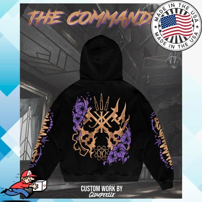 Cloudeelle "The Commander" - Oversized Long Sleeve Hoodie