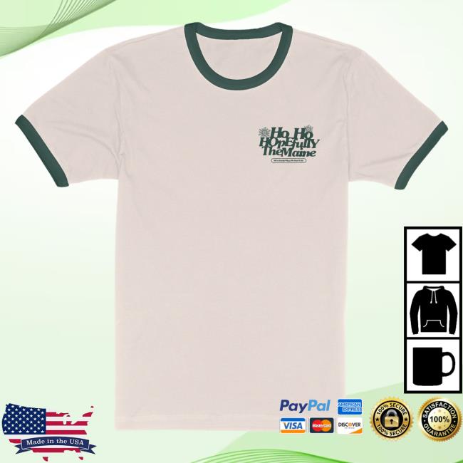 Official 81 Twenty Three Merch The Maine Ho Ho Ringer New Shirt