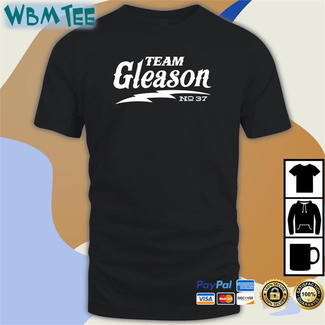 Team Gleason Merch Drewbrees Team Gleason No 37 Crewneck Sweatshirt Steve Gleason