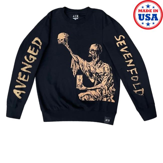 Avenged Sevenfold Merch Practicing Compassion Hooded Sweatshirt