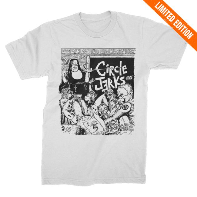 Official Kings Road Merch Store Circle Jerks Classroom White | Attractive Shirt Kings Road Shop CircleJerks