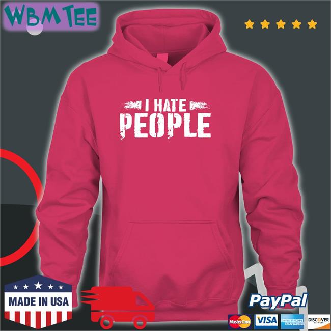 Jerry Recco I Hate People T-Shirt Bc Limited Merch Wfanmornings