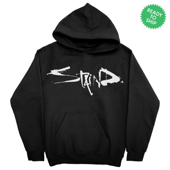Staind Merch Classic Logo Hoodie Sweatshirt Staind Band Shop