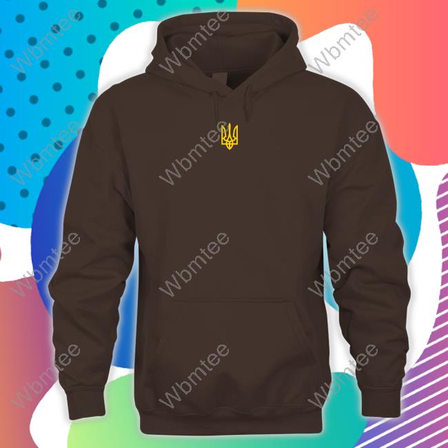 Volodymyr Zelensky Ukraine Logo Hoodie At The White House