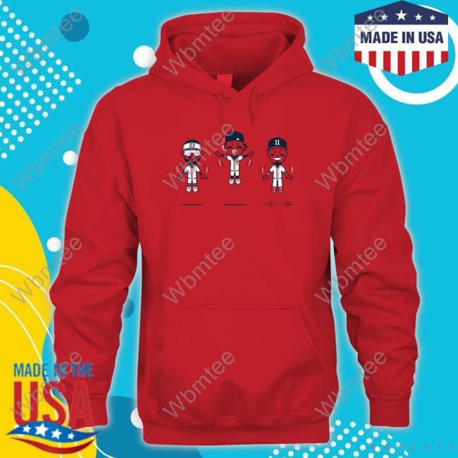 Official Keep Flying Michael Harris II Ronald Acuña Jr Orlando Arcia Hoodie