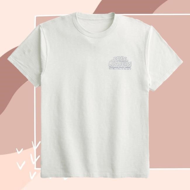 Official Hollister Merch Store Relaxed Freeloaders Moving Company Graphic Tshirt Hollister Co