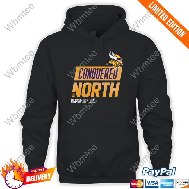 Minnesota Vikings Conquered The North Tee Shirt Minnesota Vikings Conquered The North Nfc North Champs Brian Asamoah Ii shirt