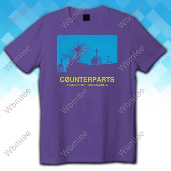 Official Down Right Merch Counterparts Graveyard Shirt