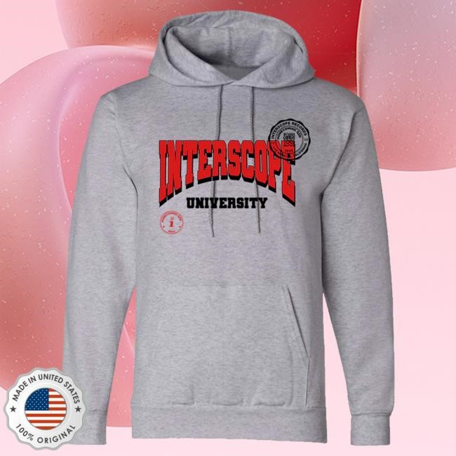 Official Interscope Red University Hood