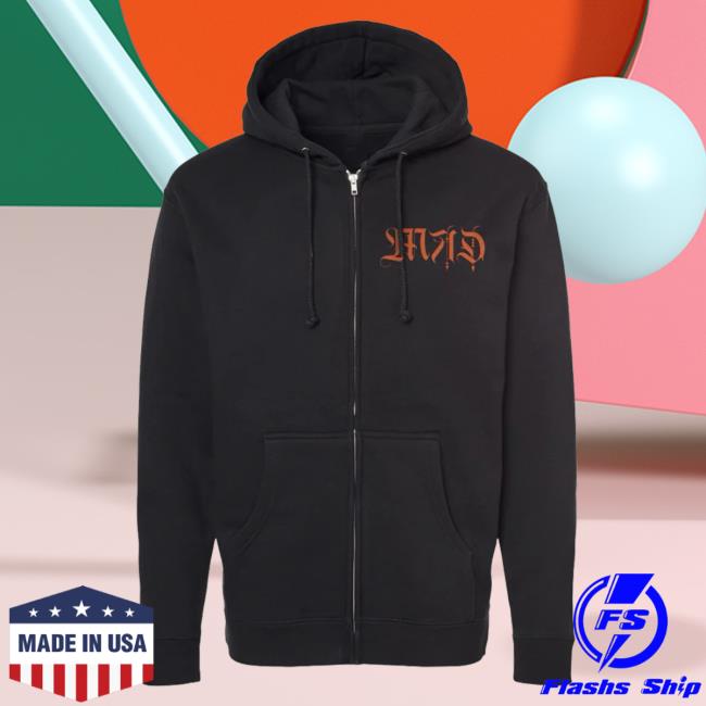 Official Mad Zip-Up Pullover Sweatshirt - Black