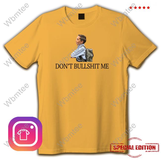 Official Connor Boyack Jaiden Don't Bullshit Me Tee Brandon Morse