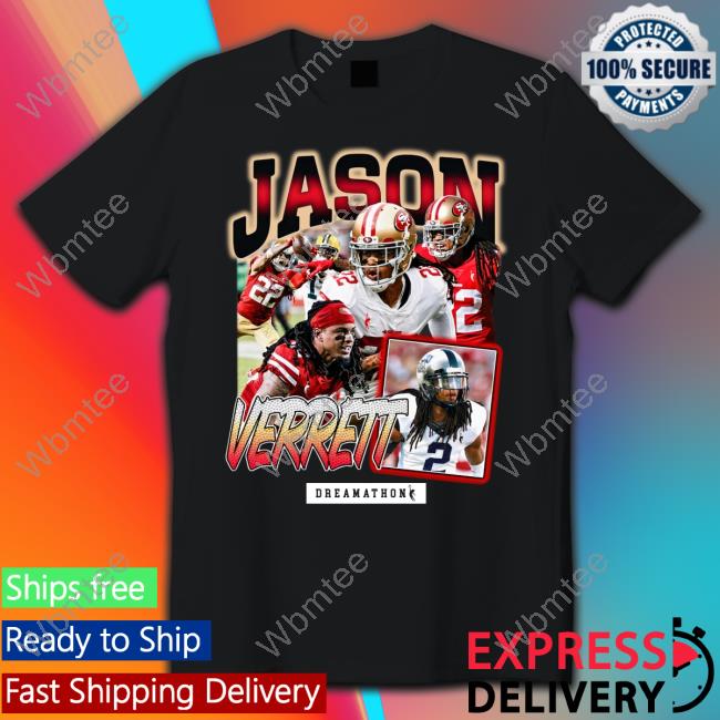 Jason Verrett T-Shirt San Francisco 49Ers