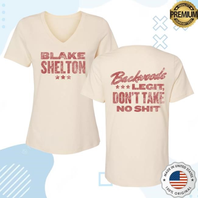 Official Blake Shelton Clothing Shop Store Blake Shelton Backwoods Legit (Women) Shirt