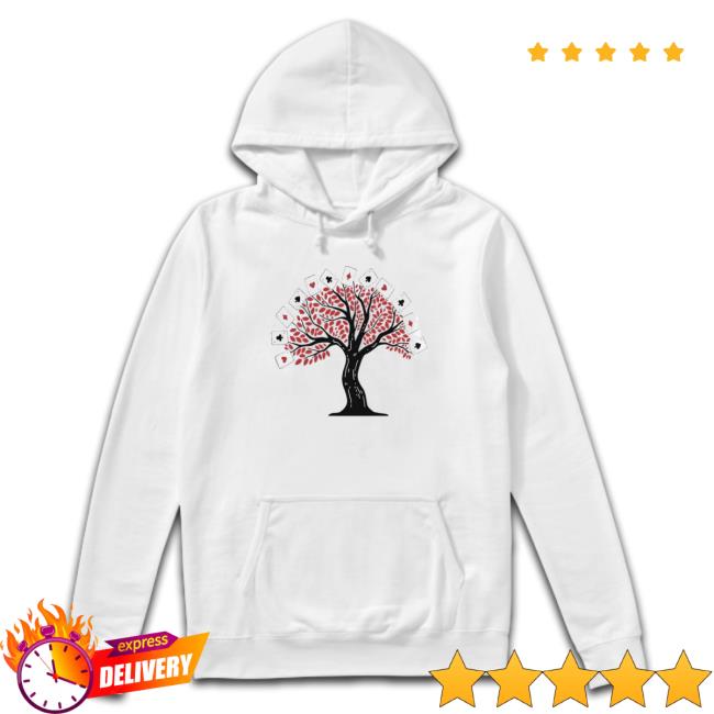 Alice In Borderland Tree Of Life And Playing Cards Hoodie Alice In Borderland Tree Of Life And Playing Cards Sweatshirt