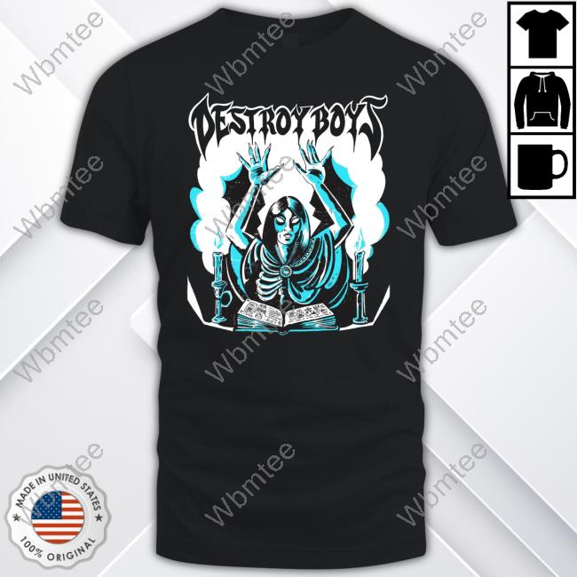 Official Destroy Boys Witchy Black Shirt