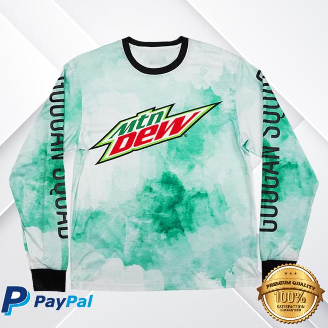 Official Optic Gaming Merch Store Optic Gaming Optic X Googan X Mtn Dew Long Sleeve Tee - Green Tie Dye Optic Gaming Apparel Clothing Shop OpticGaming