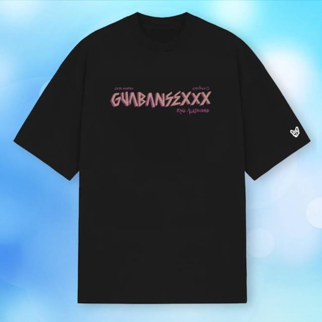 Official Rauw Alejandro Merch Store Guabansexxx Tees - White Rauw Alejandro